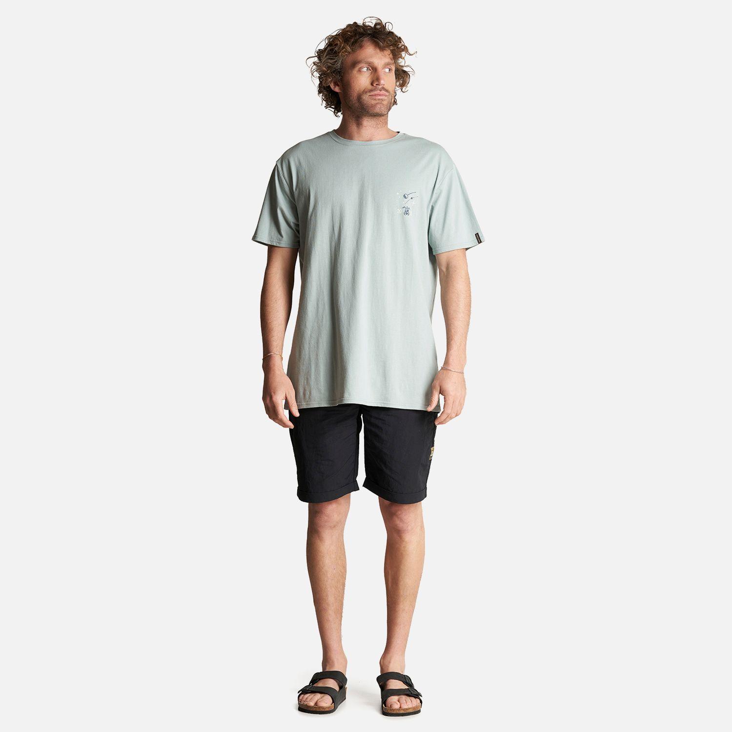 Polera Hombre Atardecer Gris Haka Honu-5