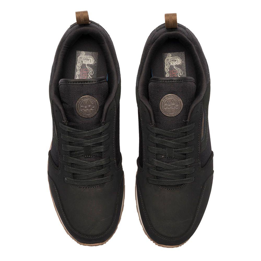 Zapatilla Hombre Tangaroa Light Low Negro Haka Honu-3