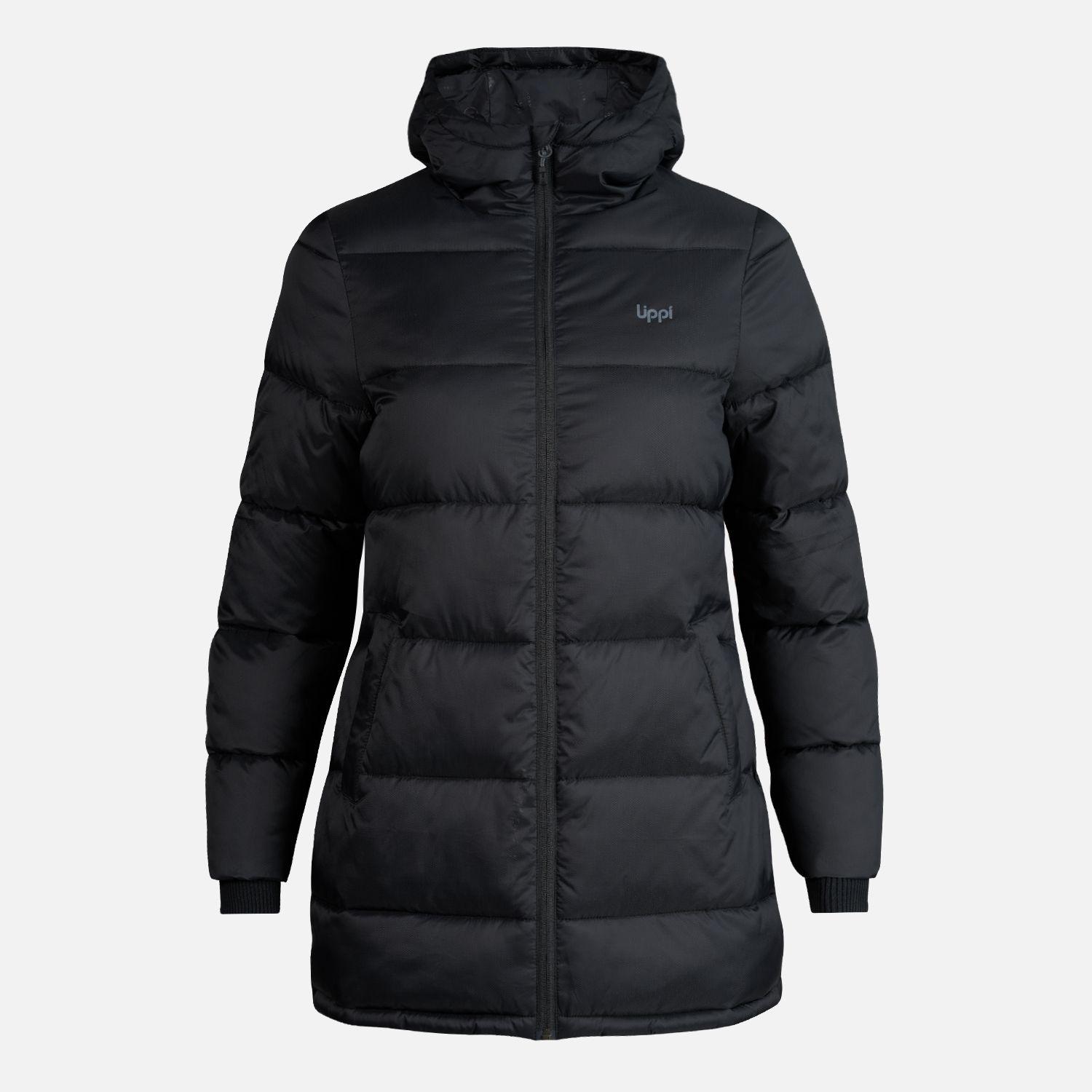 Chaqueta Mujer Long Line Steam Pro Hoody Jacket Negro Lippi-0