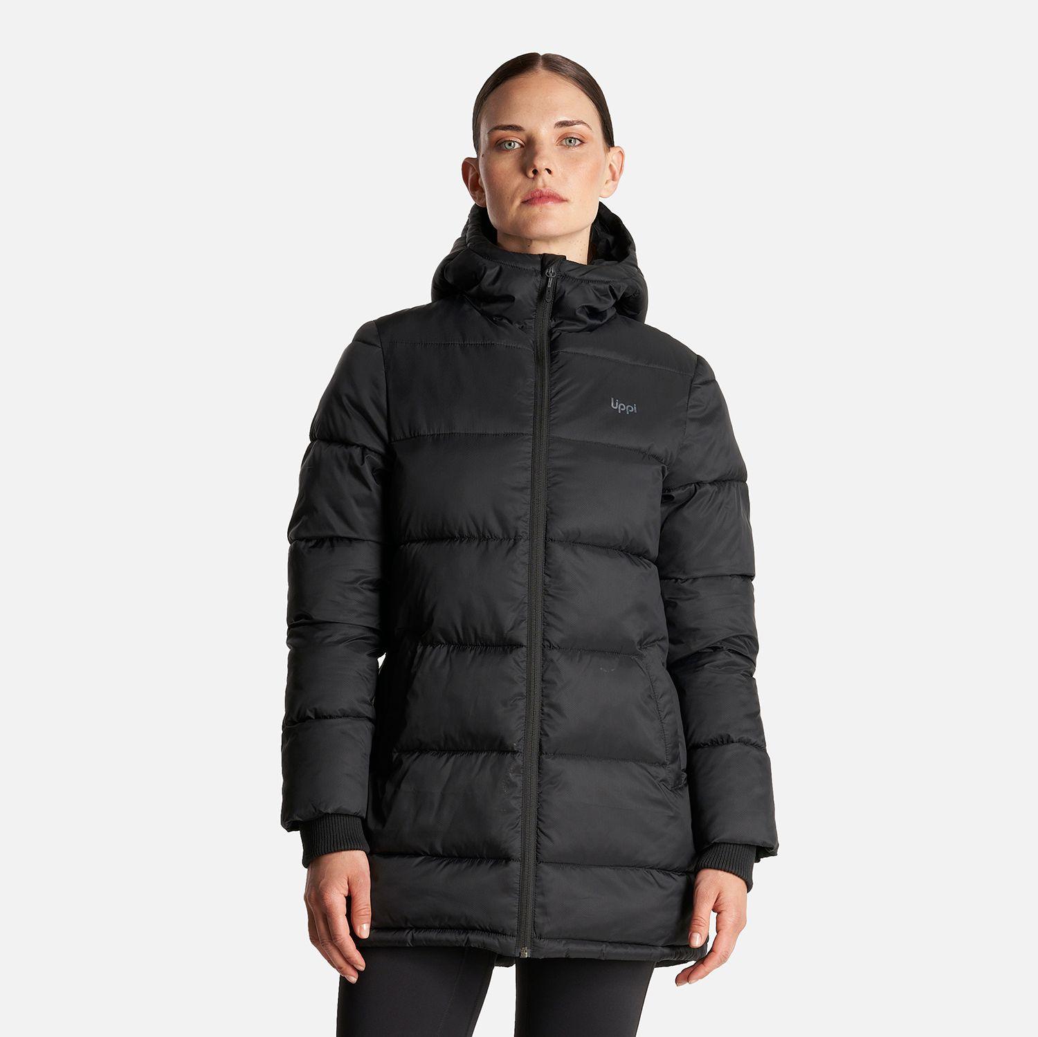 Chaqueta Mujer Long Line Steam Pro Hoody Jacket Negro Lippi-1