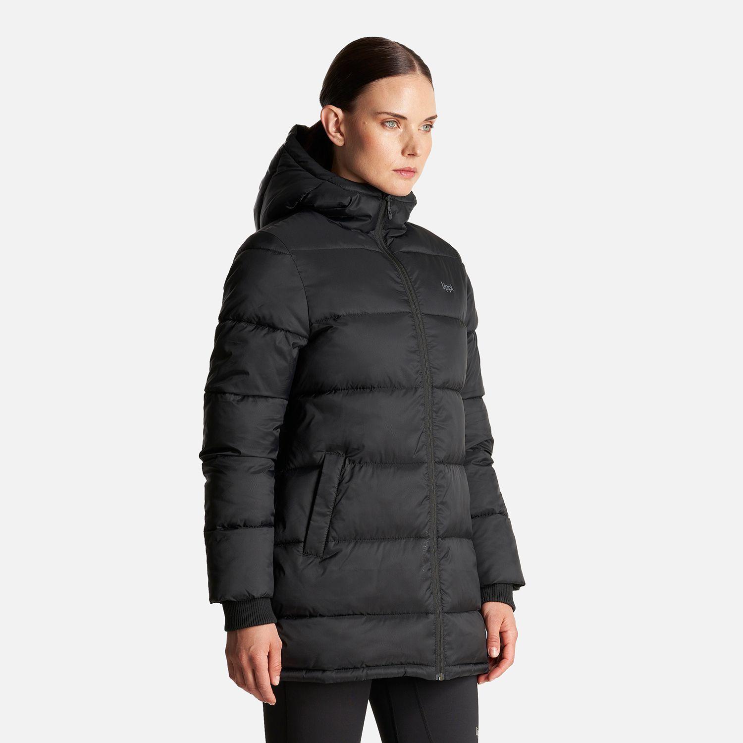 Chaqueta Mujer Long Line Steam Pro Hoody Jacket Negro Lippi-2
