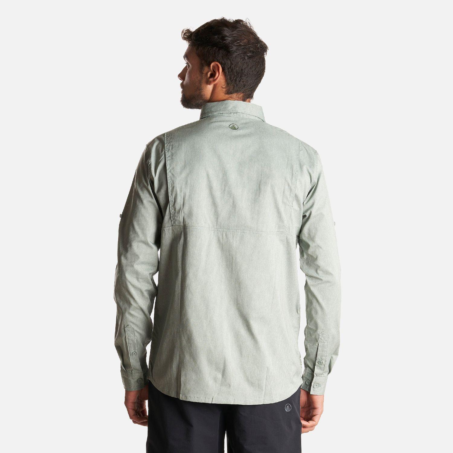 Camisa Hombre Rosselot Long Sleeve Q-Dry Shirt Jade    Lippi-3