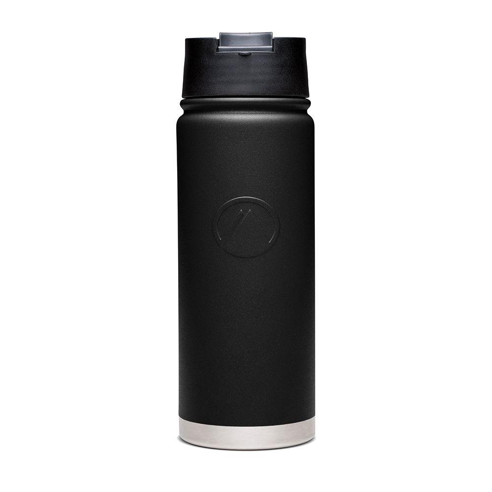 Botella Unisex Light Steel Hot Top Bottle 550 ML Negro Lippi V20-1