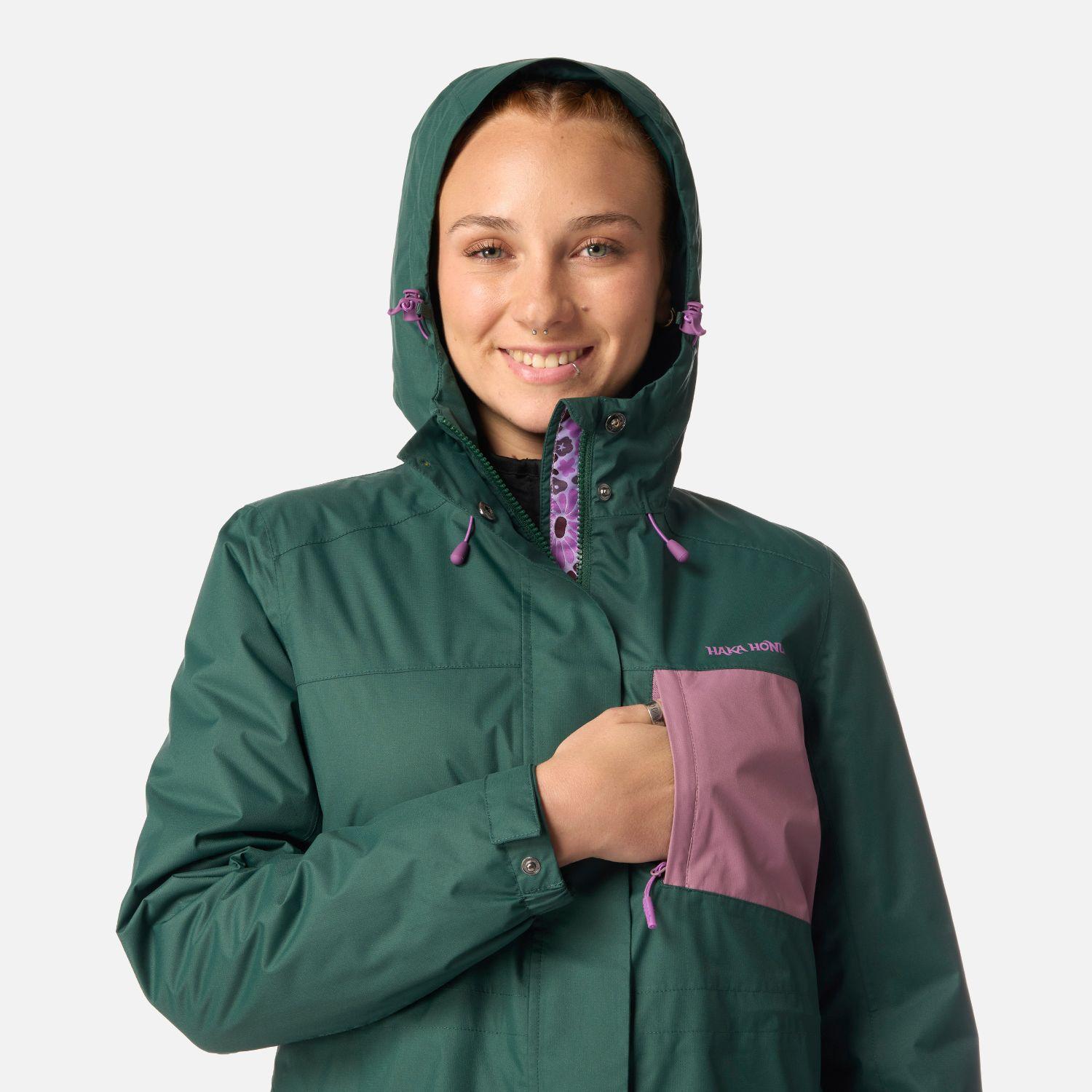 Chaqueta Mujer Terranova Esmeralda Haka Honu-3