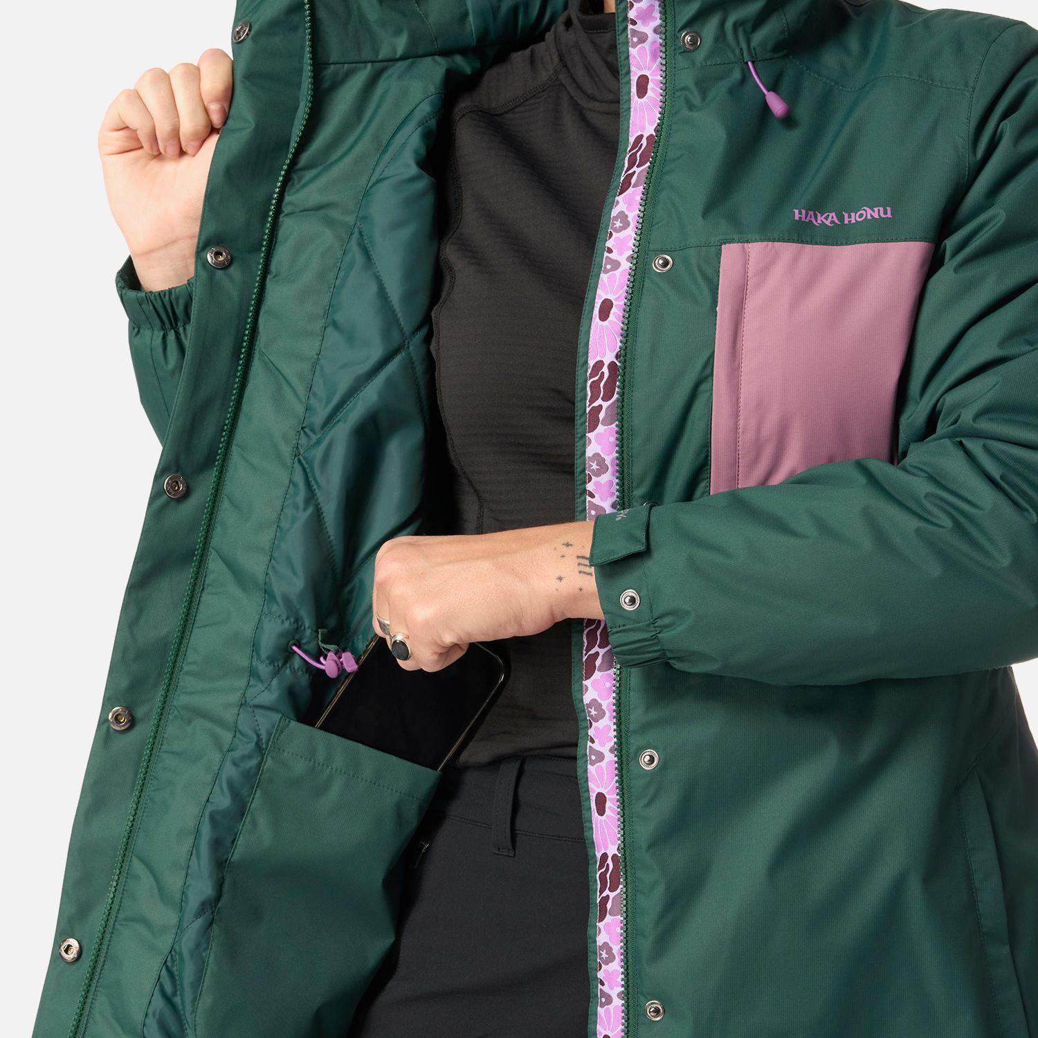 Chaqueta Mujer Terranova Esmeralda Haka Honu-6