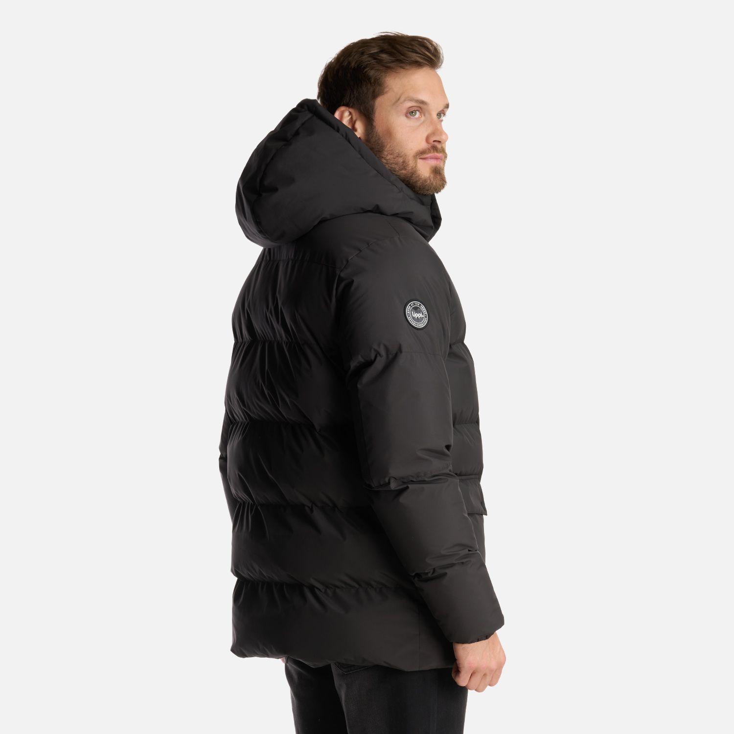Chaqueta Hombre Long And Warm Steam Pro Hoody Jacket Negro Lippi-4