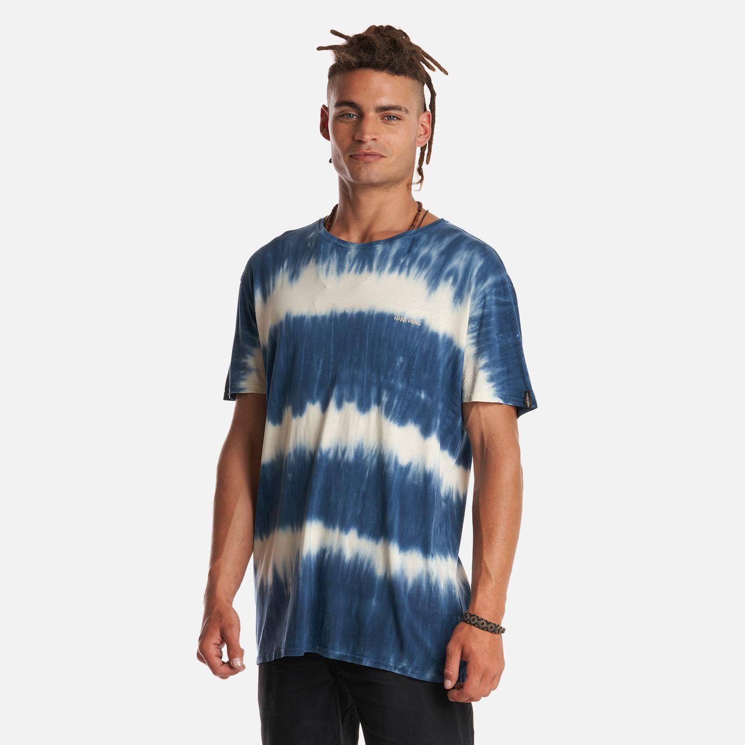 Polera Hombre Mamboo Azul Haka Honu V23-2