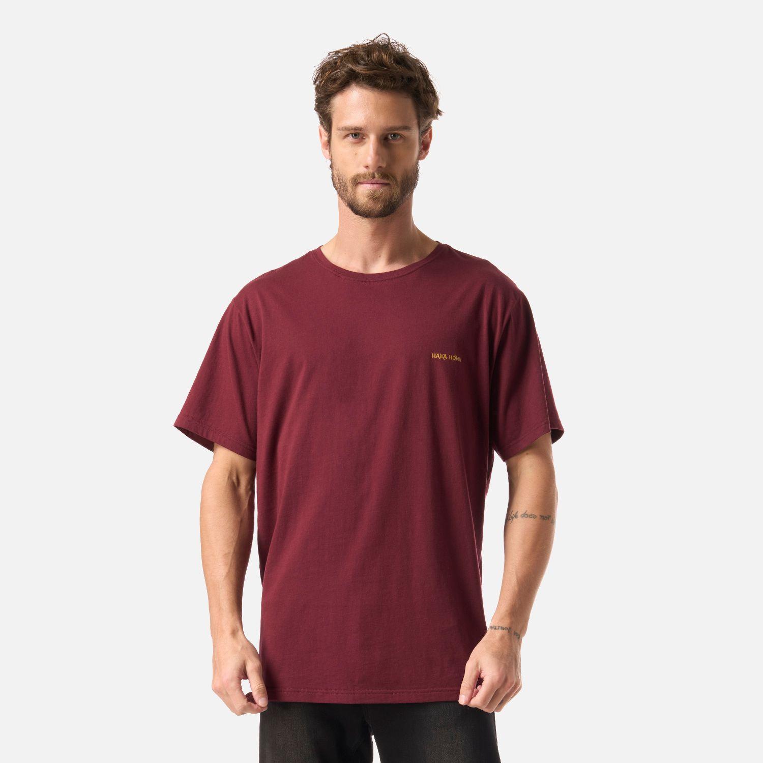 Polera Hombre Polo Burdeo Haka Honu-0