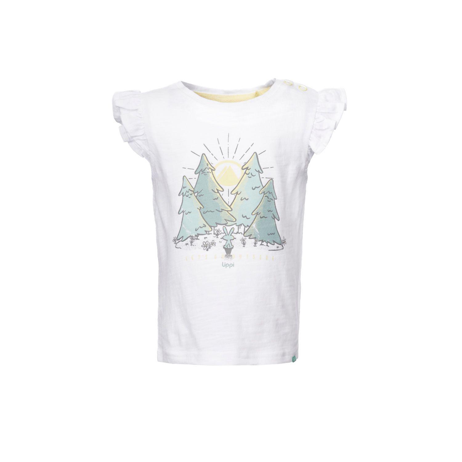 Polera Baby Girl Blossom UV-Stop T-Shirt Blanco Lippi V22-0