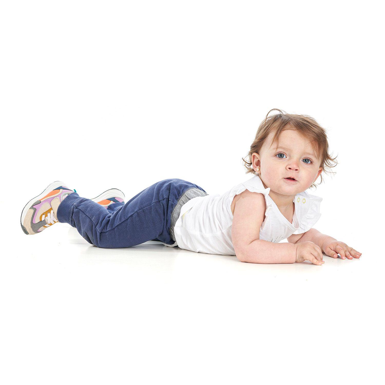 Polera Baby Girl Blossom UV-Stop T-Shirt Blanco Lippi V22-2