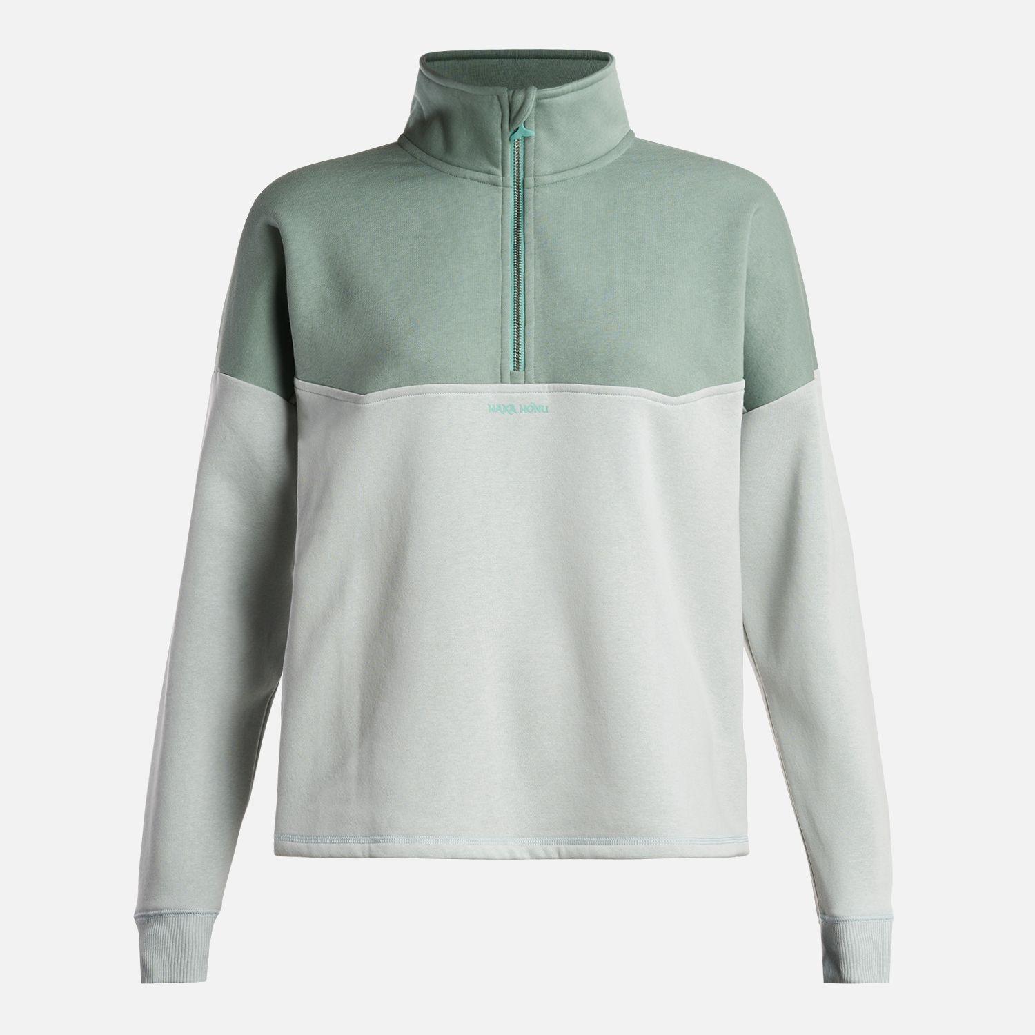 Poleron Mujer Peliculyon Verde Grisaceo Haka Honu-0