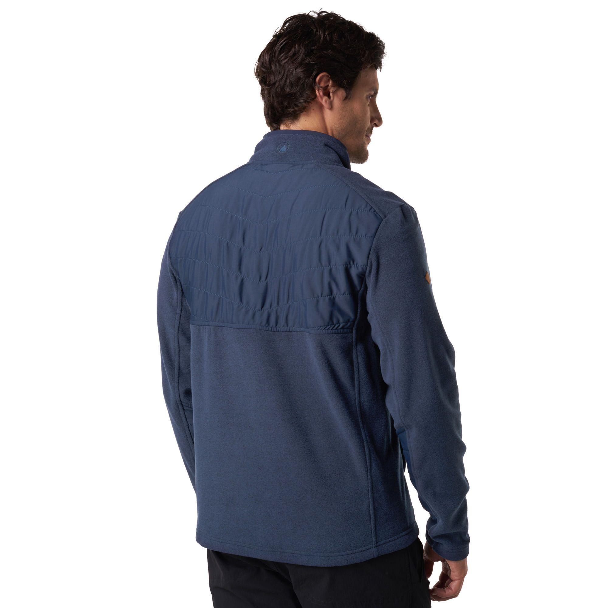 Chaqueta Hombre Route Therm-Pro Full Zip Azul Noche Lippi-4