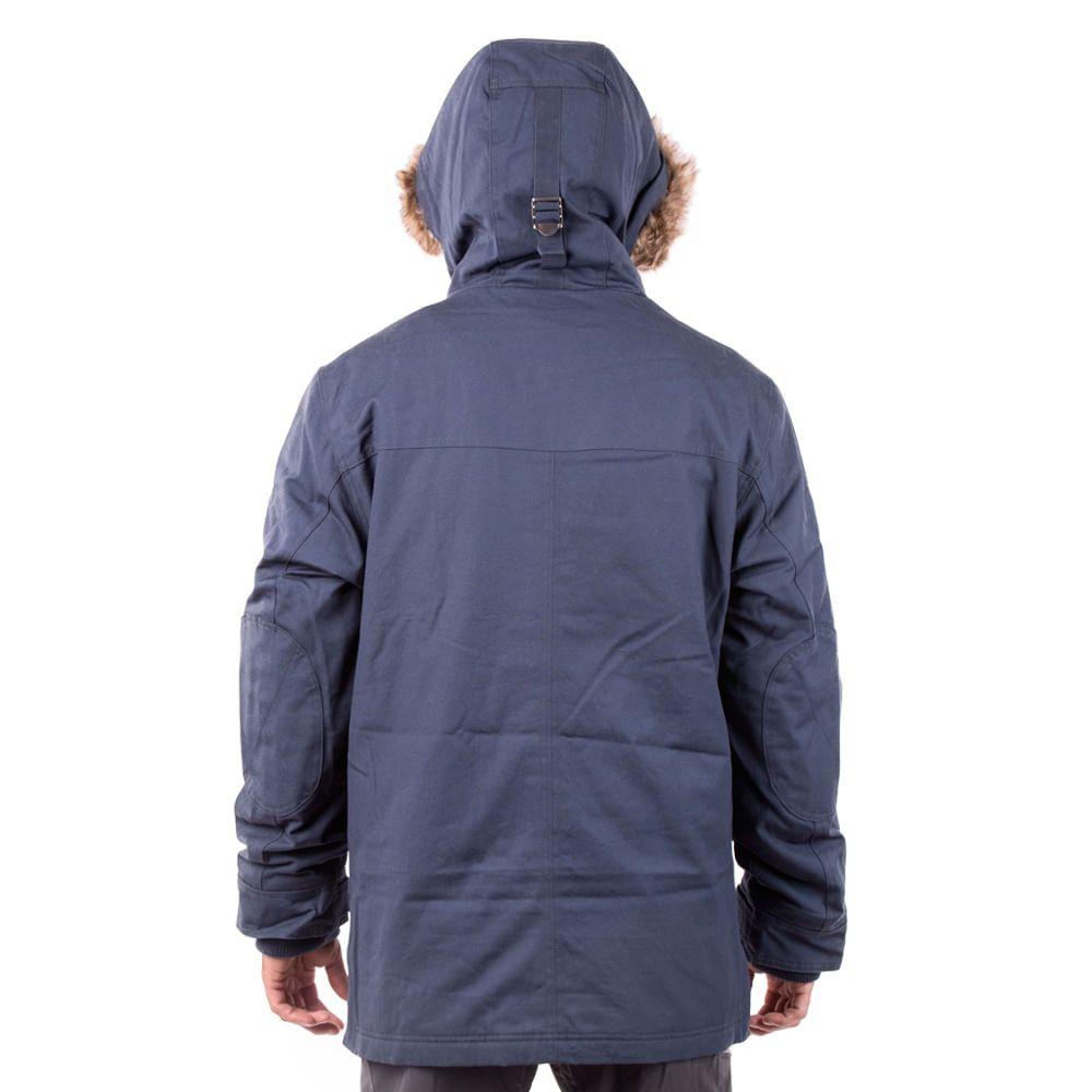 Chaqueta Hombre Peumo Canvas Jacket Verde Militar Lippi-2
