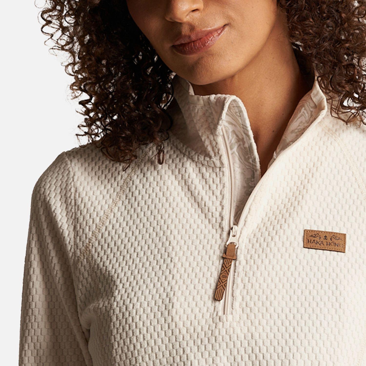 Poleron Mujer Taina Crudo Haka Honu-4