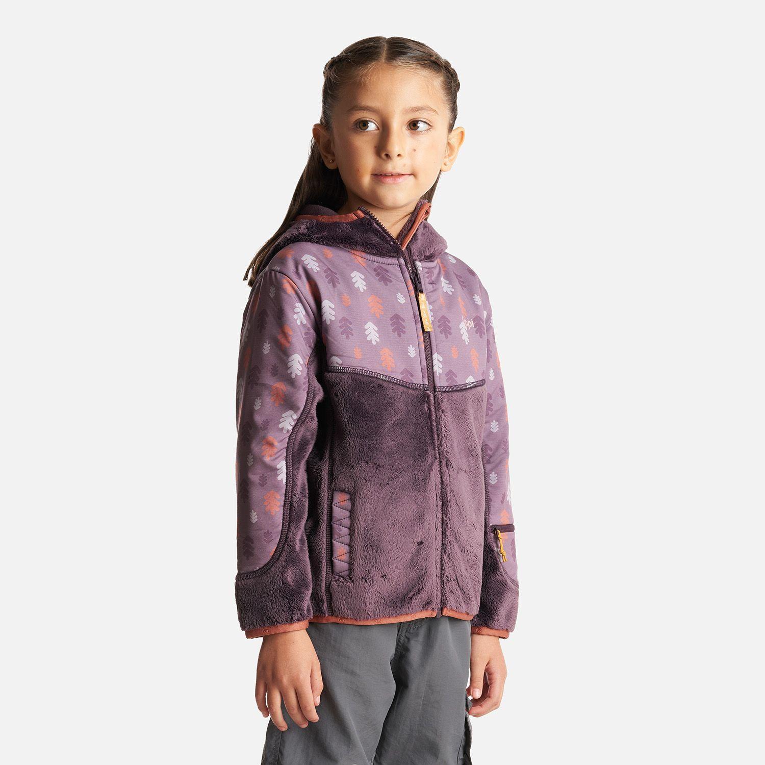Chaqueta Niña Grillo Therm-Pro Hoody Jacket Burdeo Lippi-2