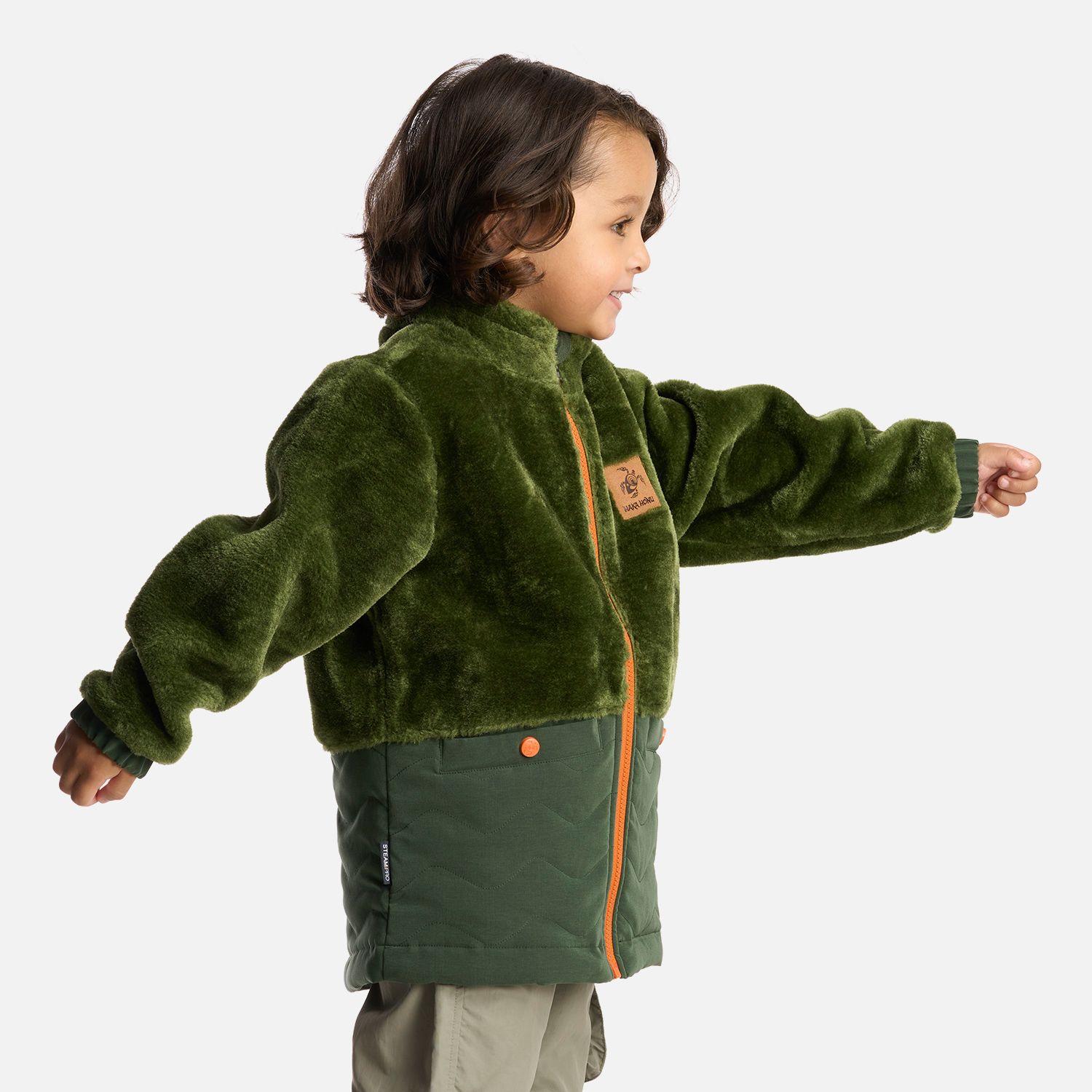 Chaqueta Niño Mini-Noesni Verde Haka Honu-1