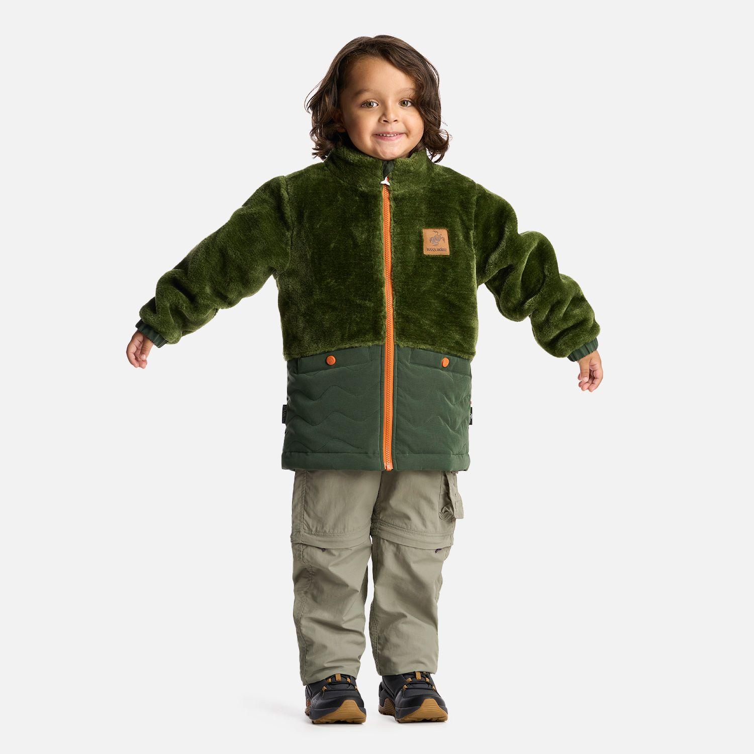 Chaqueta Niño Mini-Noesni Verde Haka Honu-3