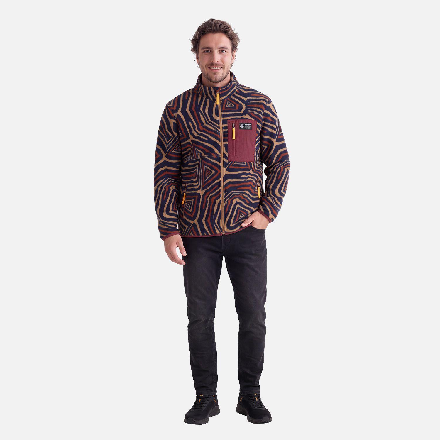 Polar Hombre Ruil Print Cafe Claro Haka Honu V27-2