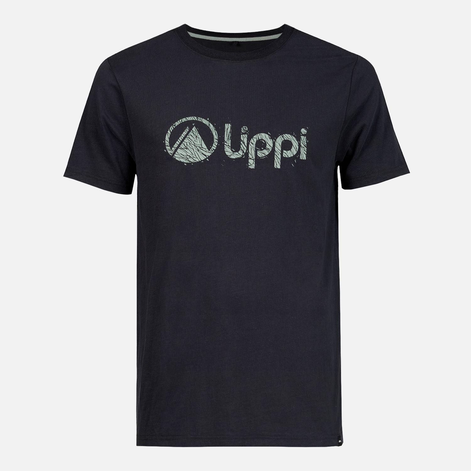 Polera Hombre Logo Lippi UV-Stop T-Shirt Negro Lippi V23-0