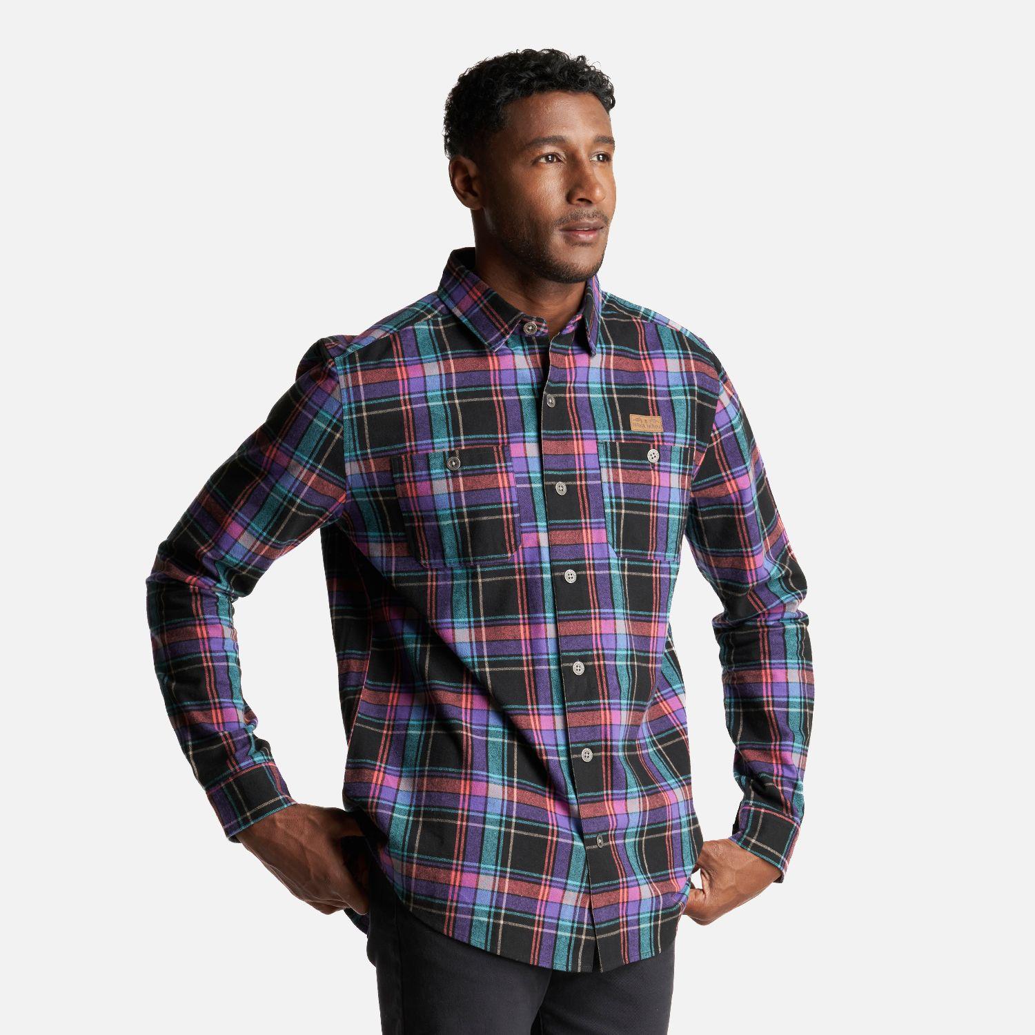 Camisa Hombre Hachazo Print Negro Haka Honu-1