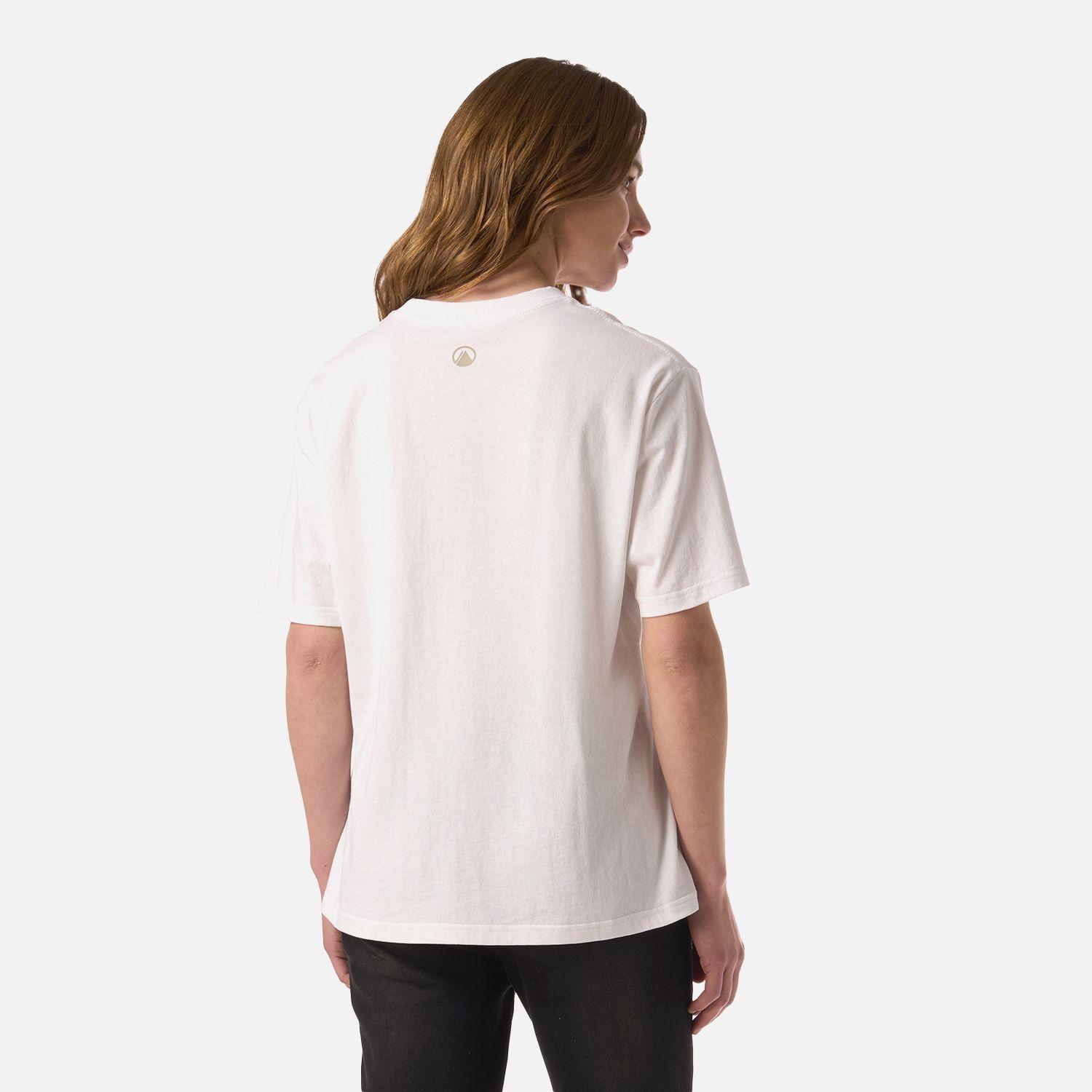 Polera Mujer Logo Lippi T-shirt Blanco Lippi V26-2
