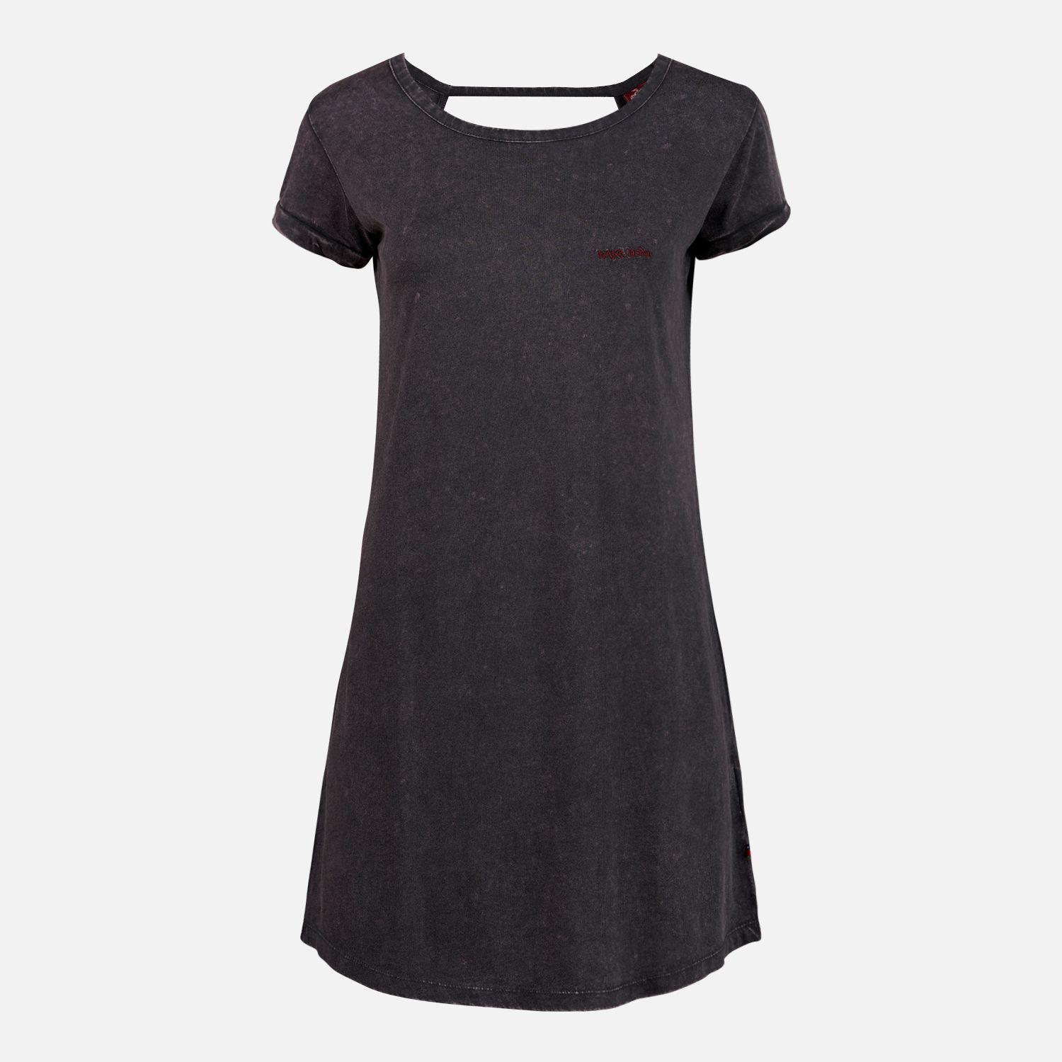 Vestido Mujer Palomita Negro Haka Honu-0