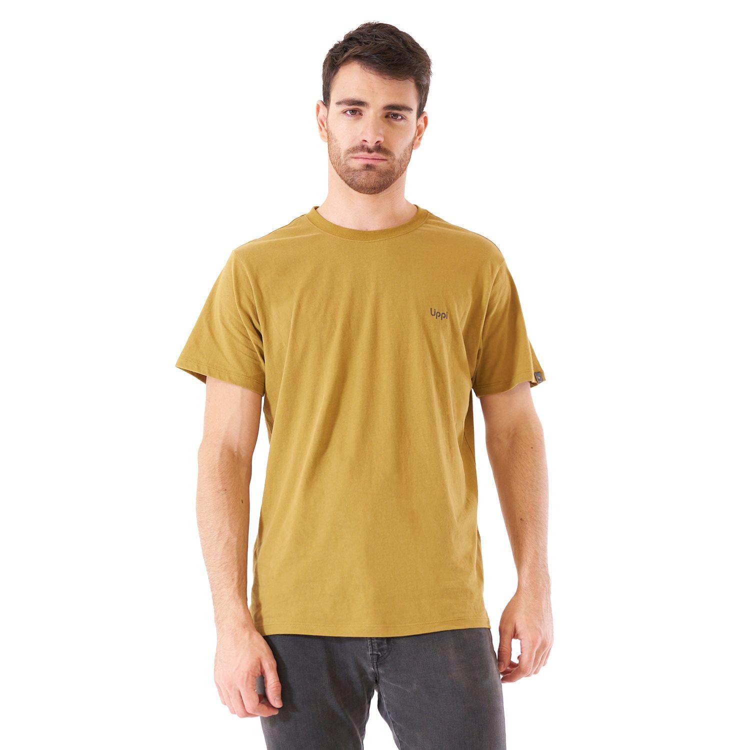Polera Hombre Terra UV-Stop T-Shirt Mostaza Lippi-1