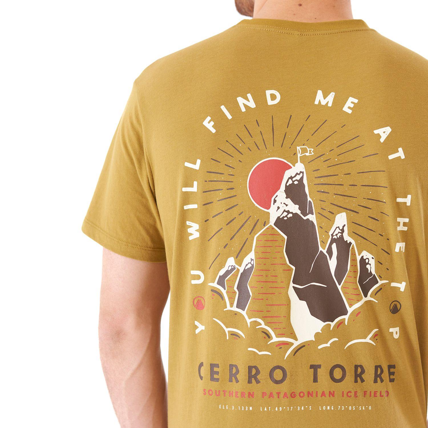 Polera Hombre Terra UV-Stop T-Shirt Mostaza Lippi-5