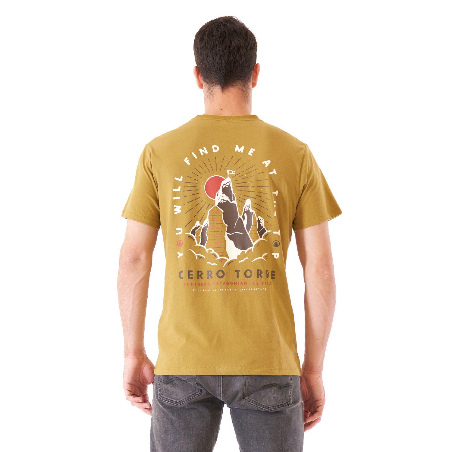 Polera Hombre Terra UV-Stop T-Shirt Mostaza Lippi-6