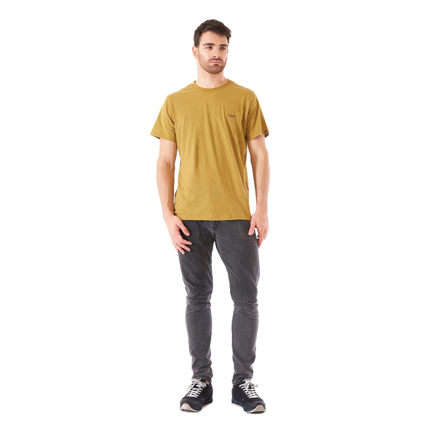Polera Hombre Terra UV-Stop T-Shirt Mostaza Lippi-7
