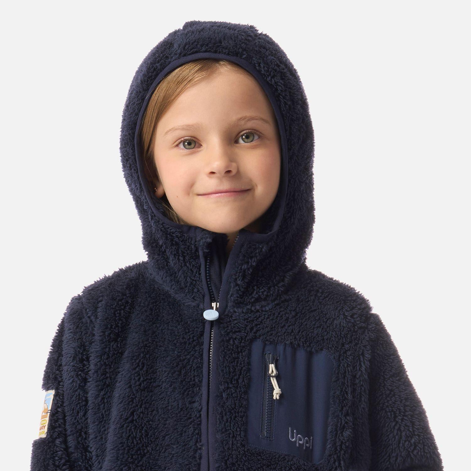 Polar Niña Bear Shaggy-Pro Hoody Jacket Azul Marino Lippi I26-3