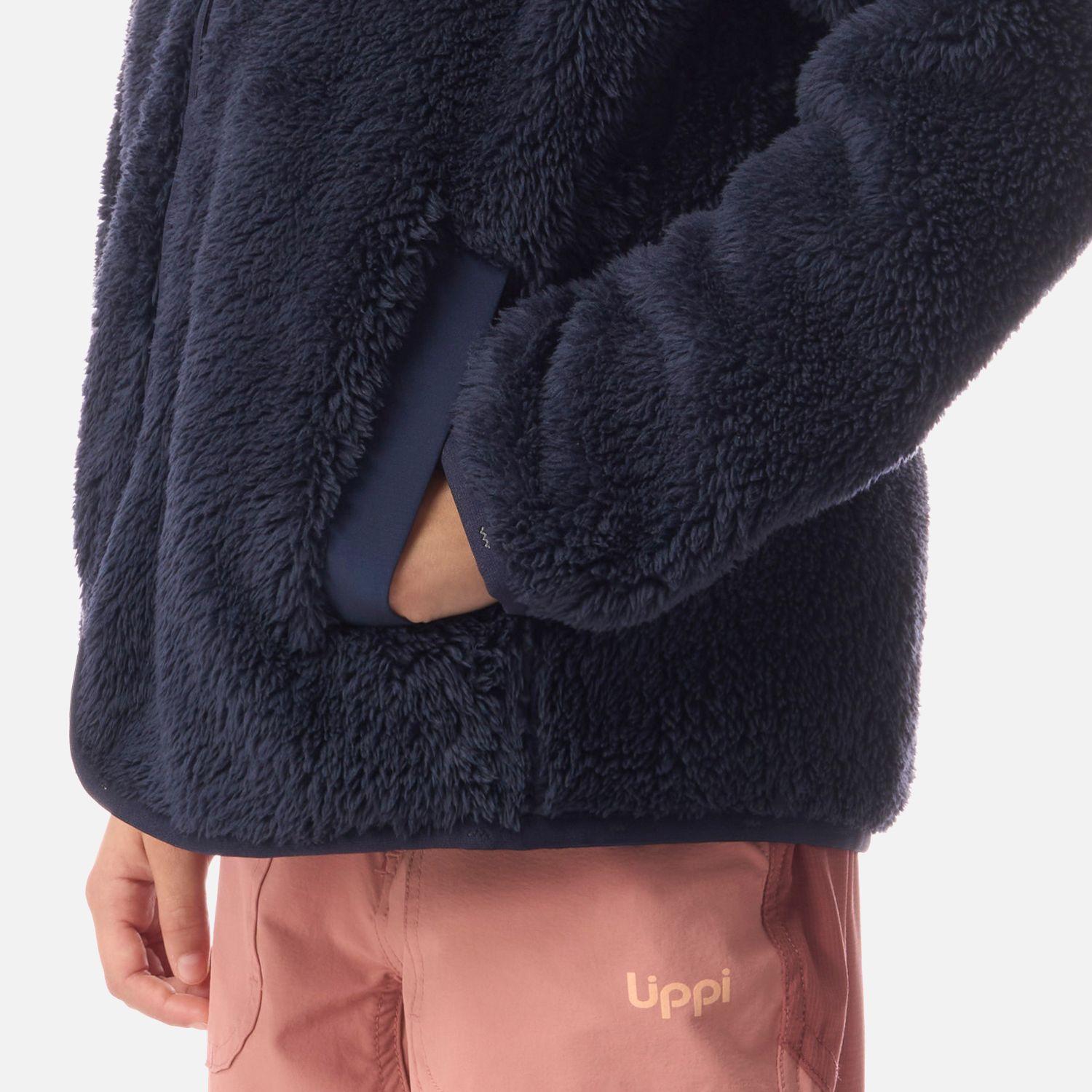 Polar Niña Bear Shaggy-Pro Hoody Jacket Azul Marino Lippi I26-4