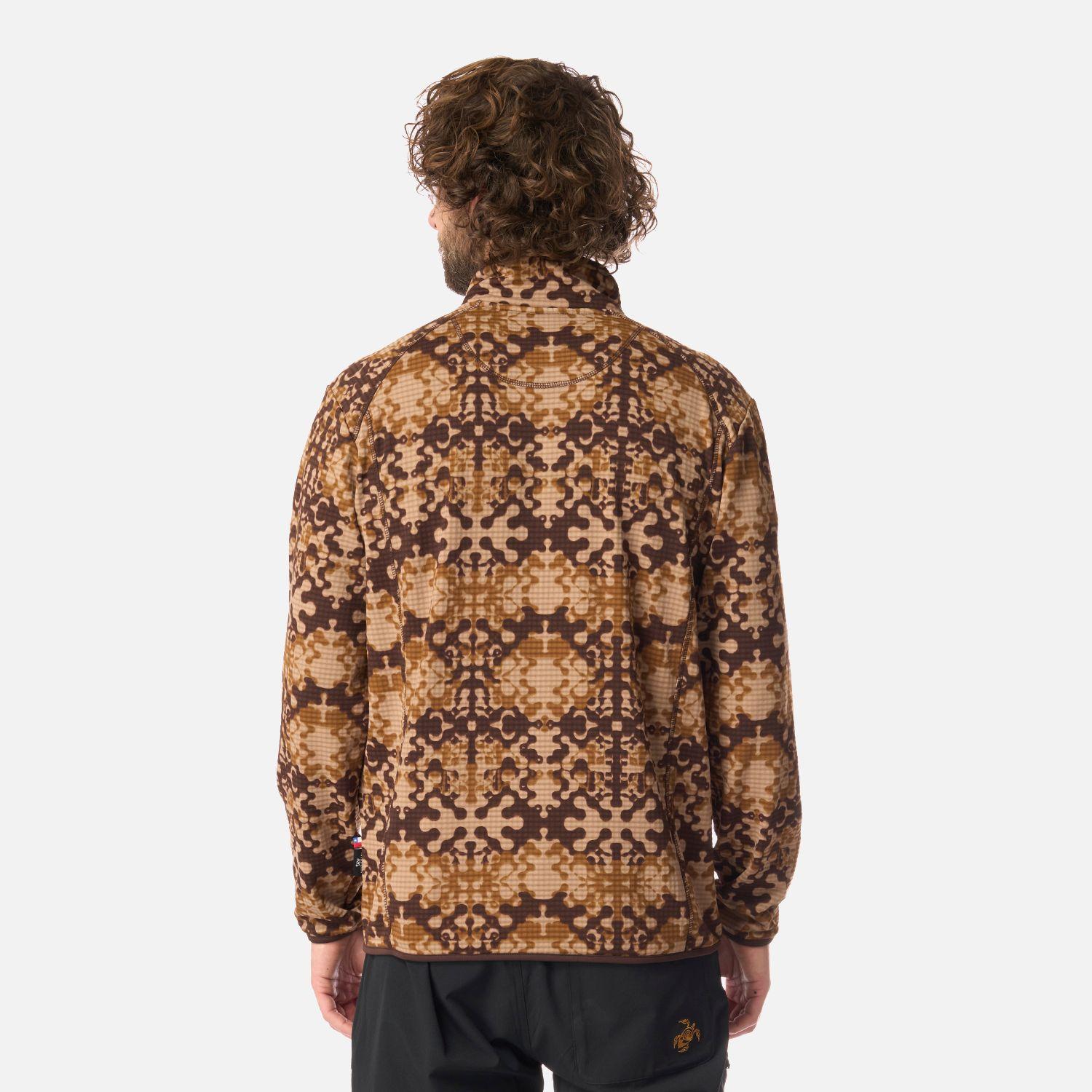 Polerón Hombre Taina Print Café Haka Honu I26-2