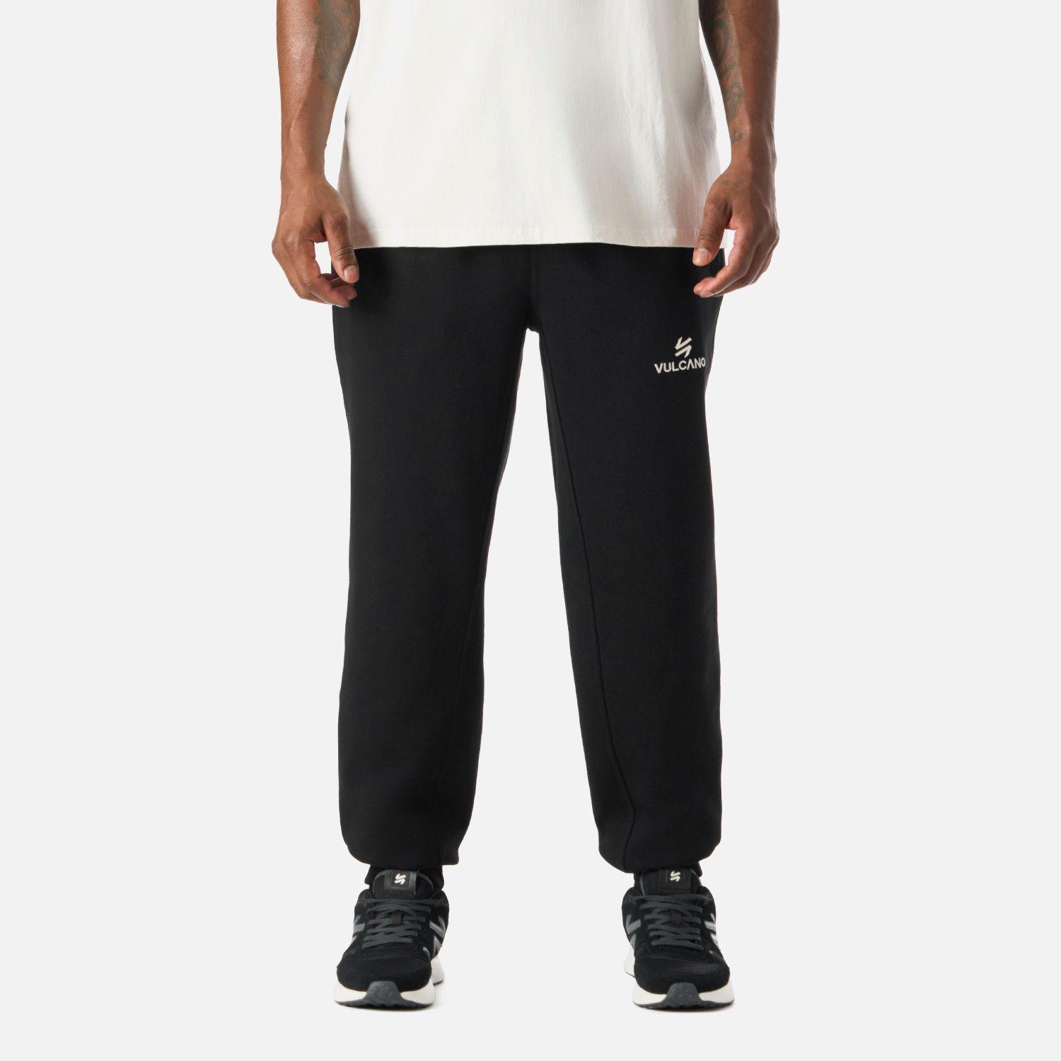 Pantalón Hombre Cool Down Jogger Pants Negro Vulcano-0