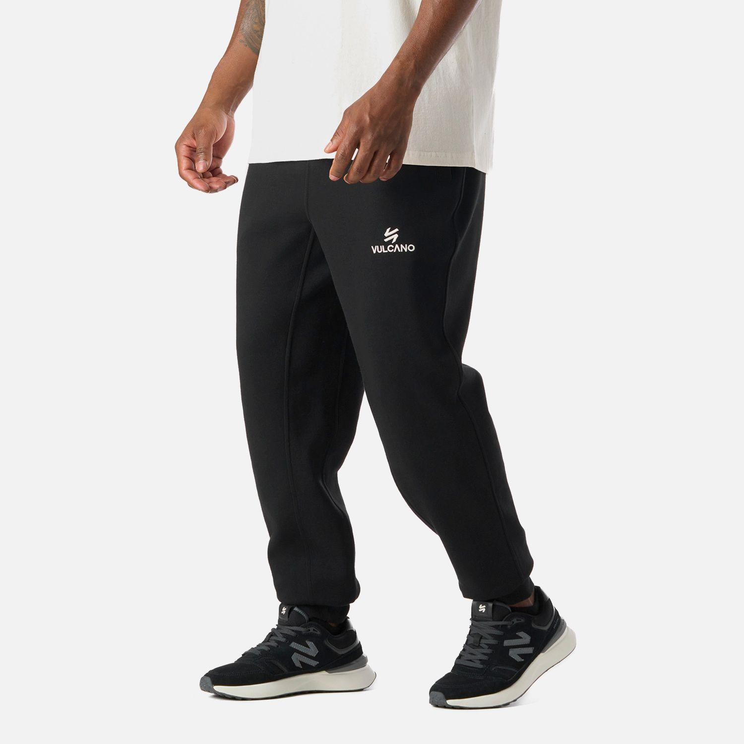 Pantalón Hombre Cool Down Jogger Pants Negro Vulcano-1