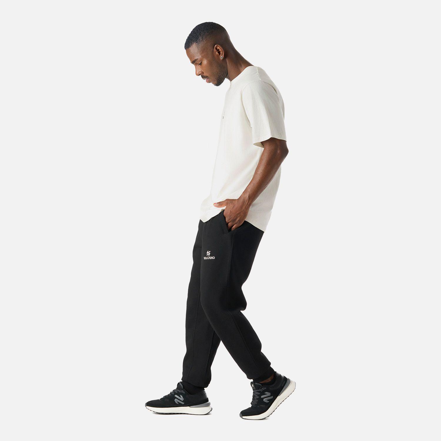 Pantalón Hombre Cool Down Jogger Pants Negro Vulcano-2