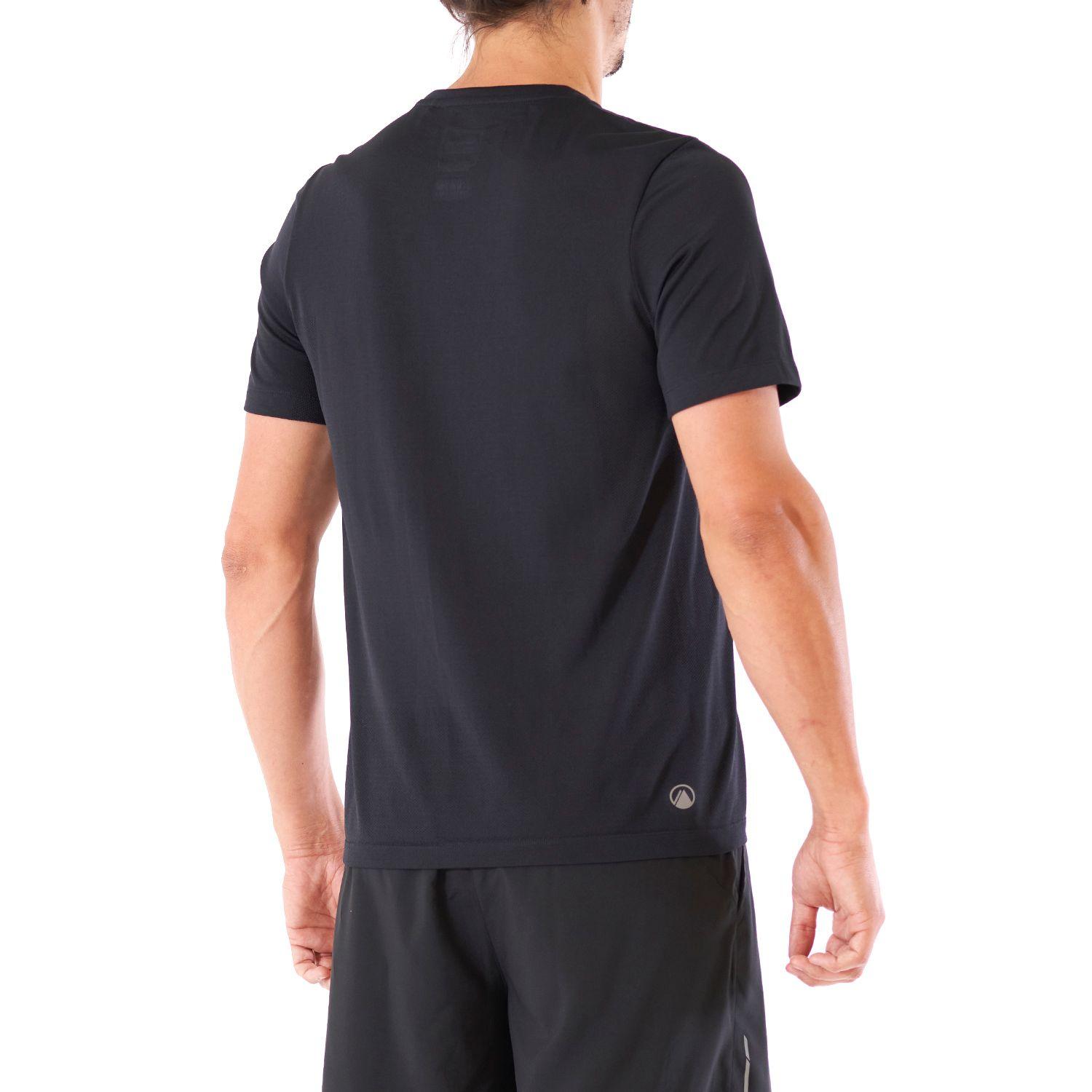 Polera Hombre B Ready Seamless T-Shirt Grafito Lippi-3