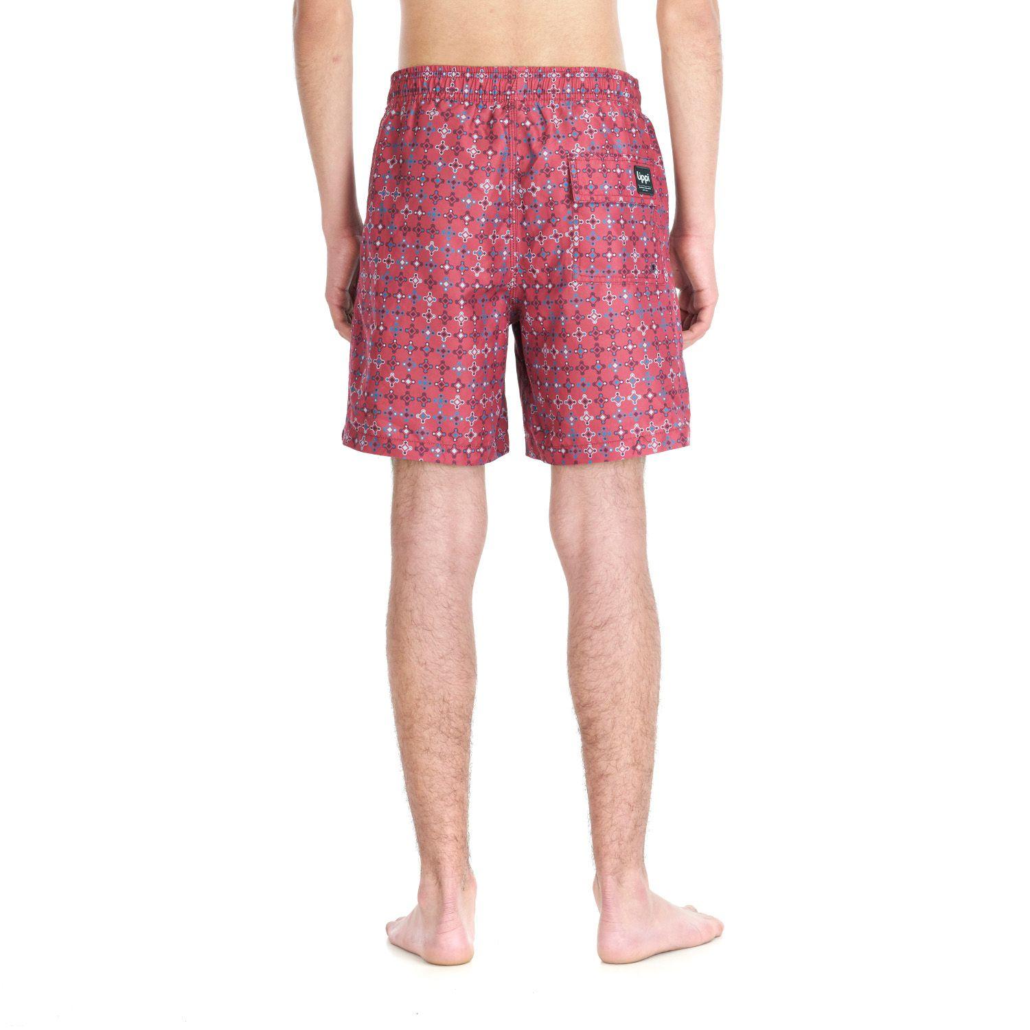 Traje de Baño Teen Boy Aqua Swimwear Print Rosa Oscuro Lippi-3