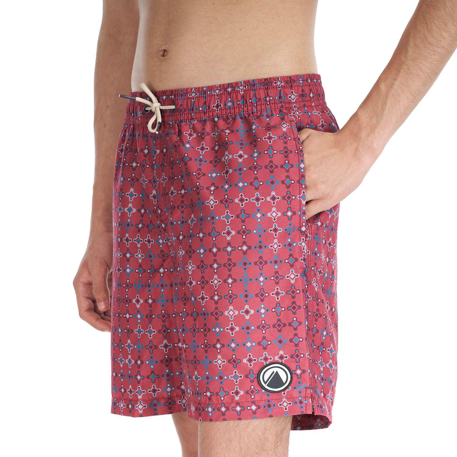 Traje de Baño Teen Boy Aqua Swimwear Print Rosa Oscuro Lippi-4