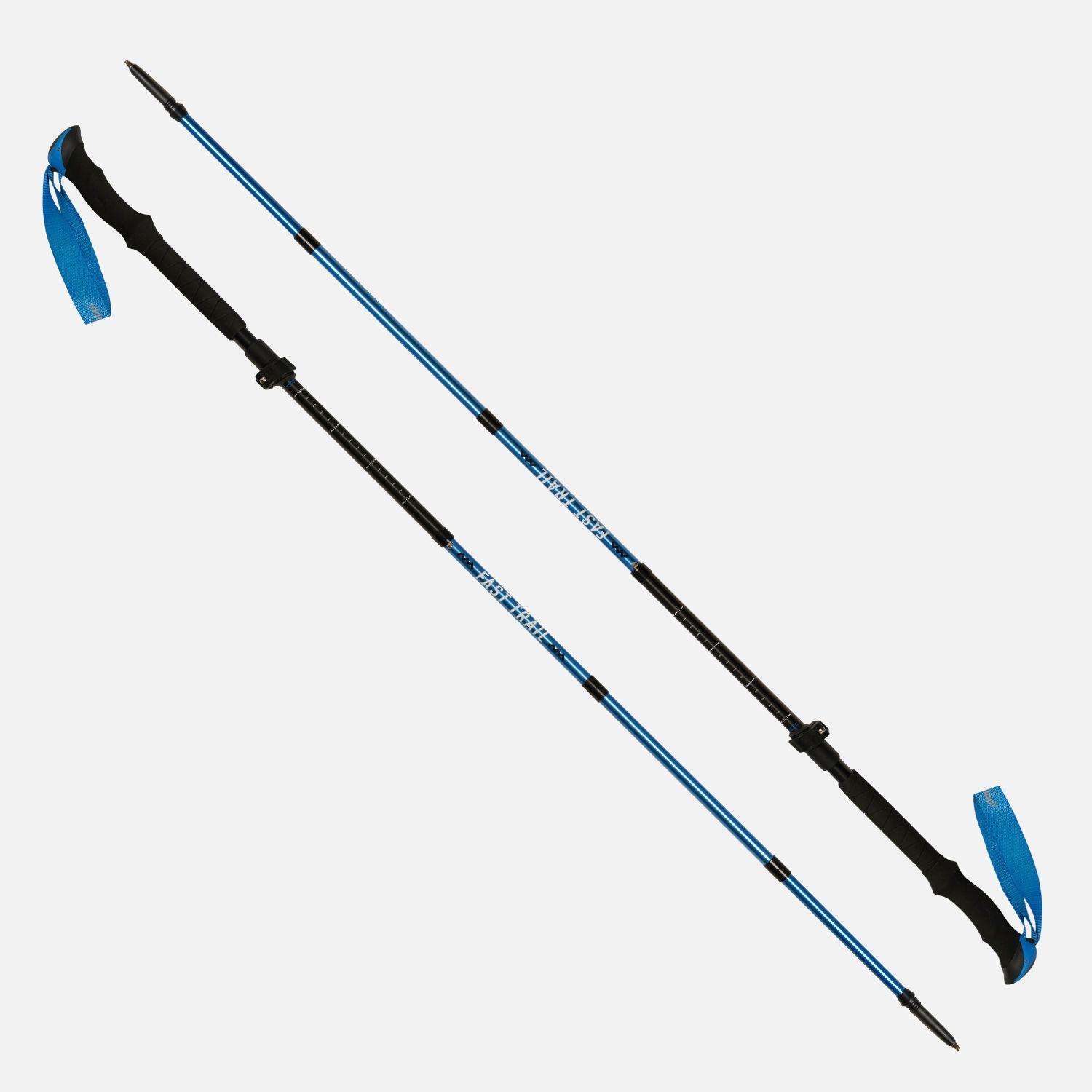 Baston Unisex Fast Trail Duo Trekking Pole Azul Lippi-0