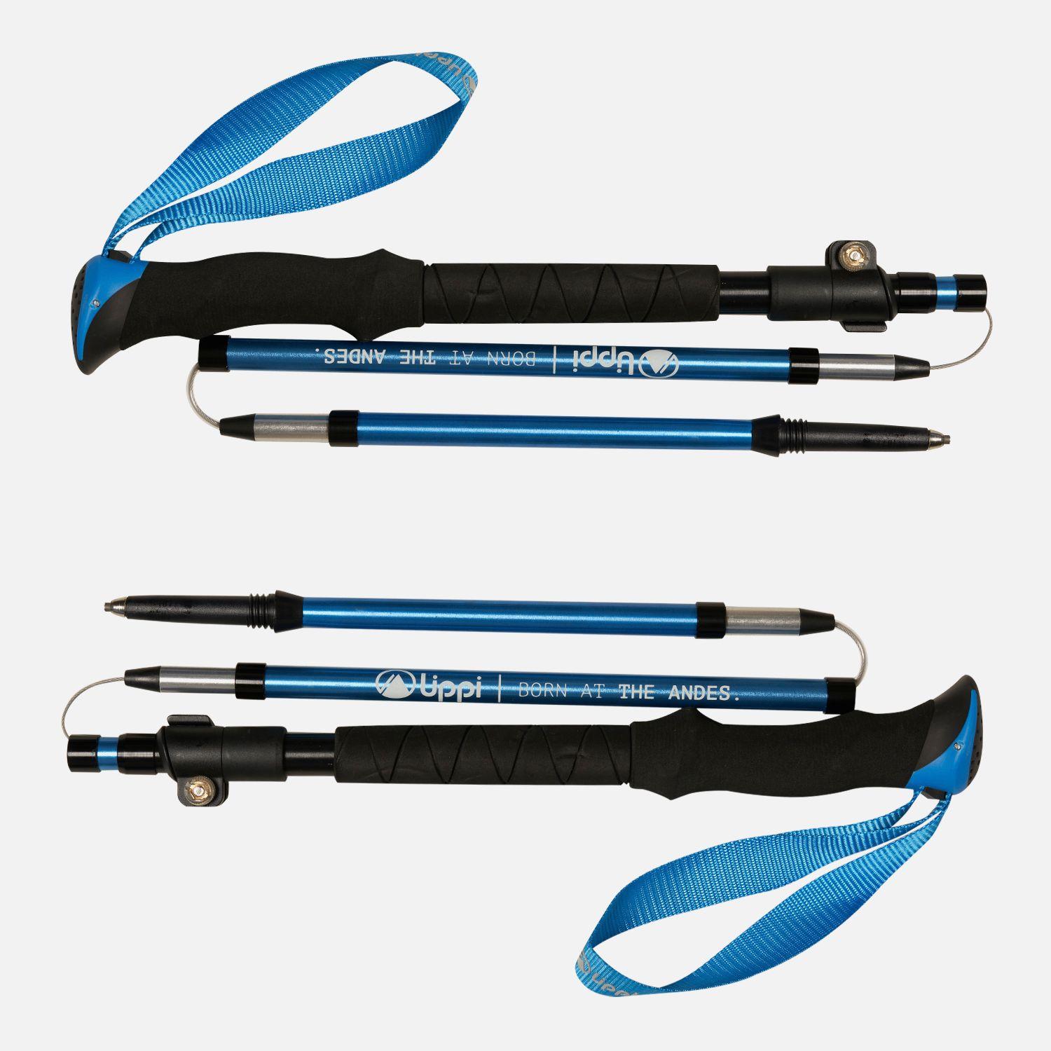 Baston Unisex Fast Trail Duo Trekking Pole Azul Lippi-1