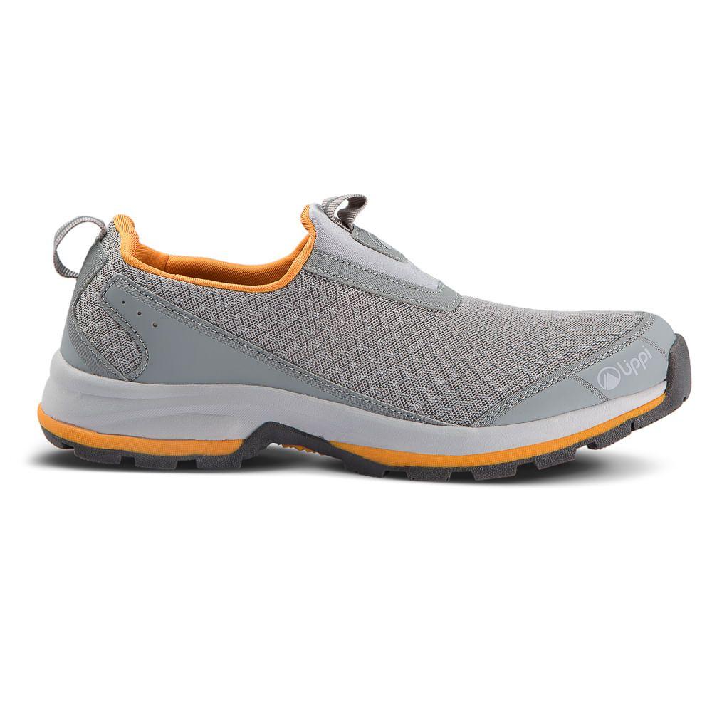 Zapatilla Hombre Panal Gris Lippi-0