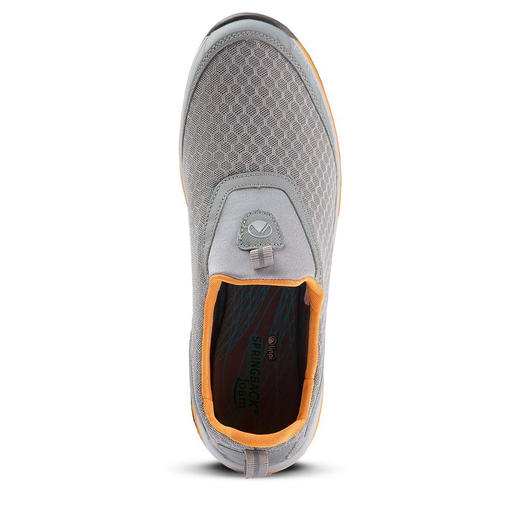 Zapatilla Hombre Panal Gris Lippi-1