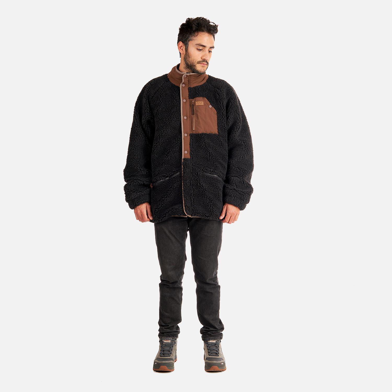 Chaqueta Hombre Zip-porrito Negro Haka Honu I22-6
