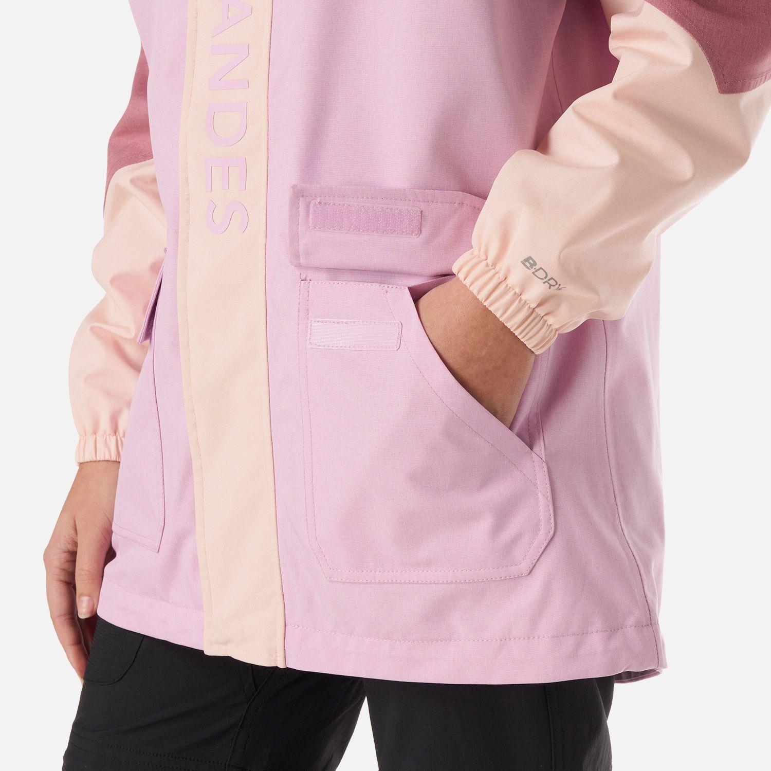 Chaqueta Teen Girl FirePlace B-Dry Jacket Rosa Oscuro Lippi V26-4