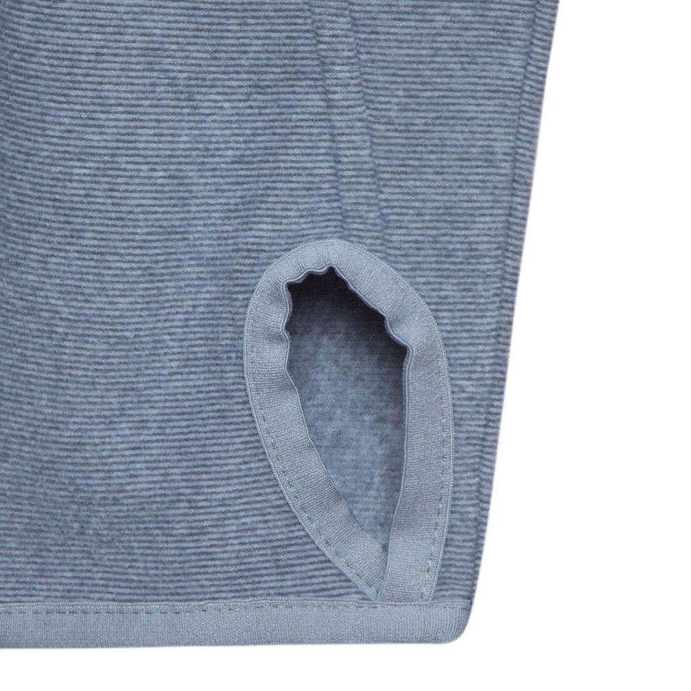 Poleron Mujer Stripes Nano-F Full Zip Gris Medio Lippi V18-4