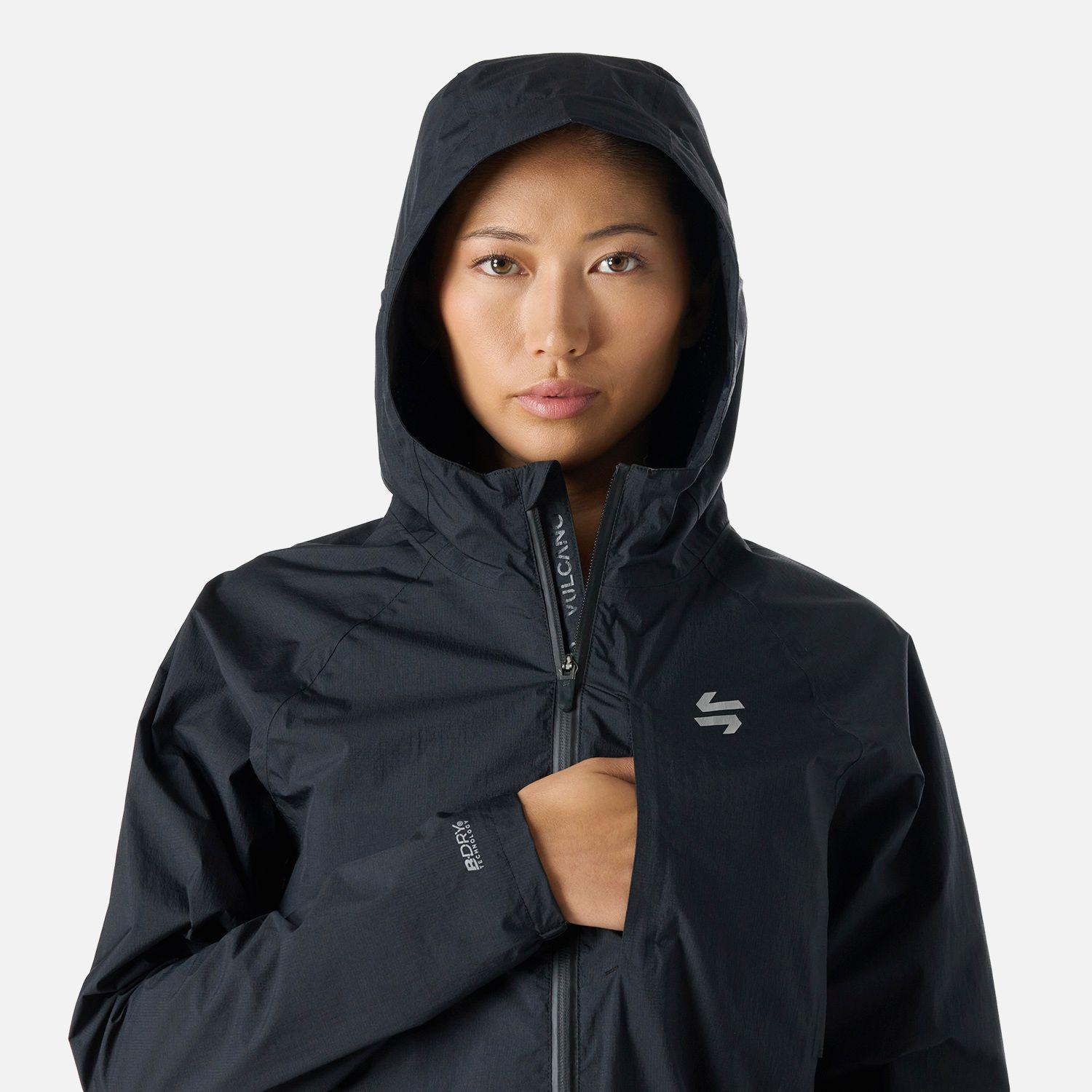 Chaqueta Mujer Built To Move Waterproof Jacket Negro Vulcano-4