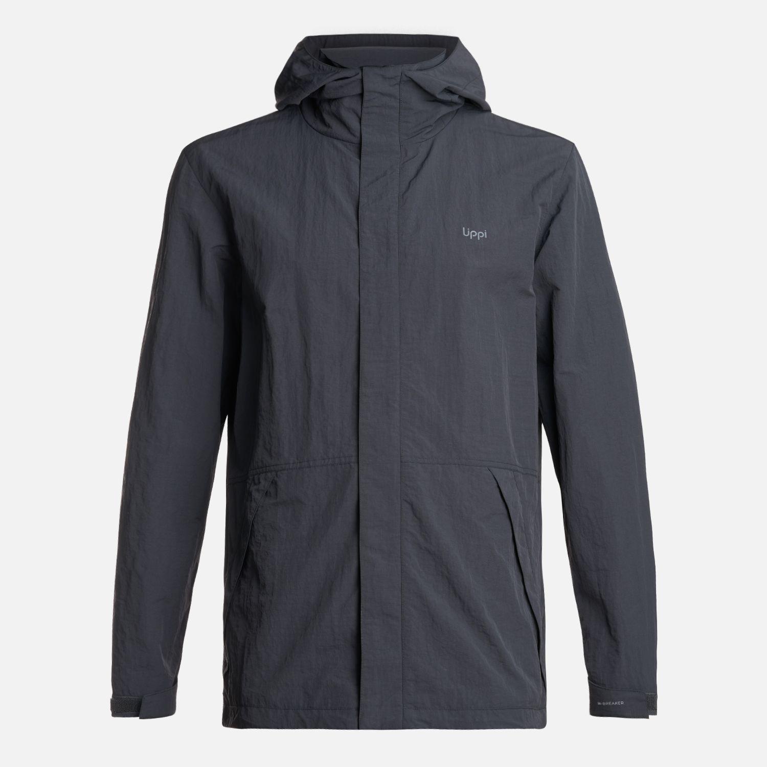 Chaqueta Hombre CityMe Windbraker Hoody Jacket Negro Lippi-0