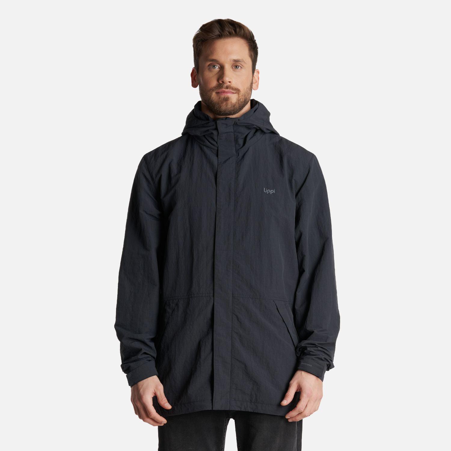 Chaqueta Hombre CityMe Windbraker Hoody Jacket Negro Lippi-1