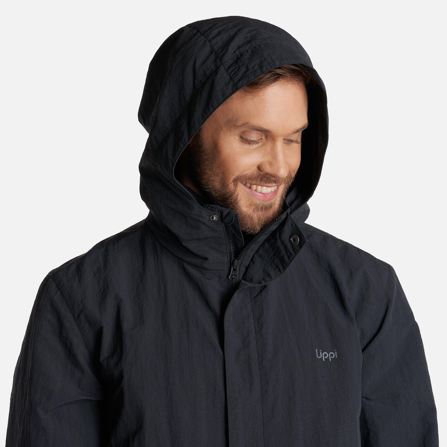 Chaqueta Hombre CityMe Windbraker Hoody Jacket Negro Lippi-4